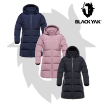 블랙야크 겨울 여성 롱패딩 B컴피다운자켓 무릎 기장 하프 벤치 다운 1BYPAW1504