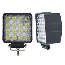 LED써치라이트 IP67 48W 5D, 30도, 화이트, 1개