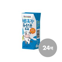 [파스퇴르] 바른목장 유산균 음료 125mlx24팩