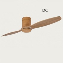 우드 실링팬 씰링팬 천장 천정 벽걸이 아파트 천정형 선풍기 타프팬 설치 날개 북유럽 나무 거실 침실에 대 한 원격 제어와 조명 없이 큰 대형 나무 팬 자동 dc 모터 블레이드, 목재 색상, 56인치, DC 85-265v