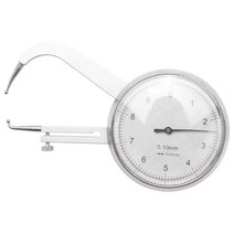 HOT 0-10Mm Glass Dial Thickness Gauge Tester Snap Caliper Measuring Tool, 한개옵션1, 01 은