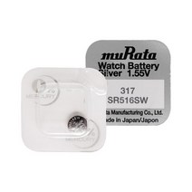 DBOMartㅣ무라타 317(SR516SW)(1알) 시계건전지 1.55V 리튬전지 시계용건전지 수은건전지 수은배터리 무수은전지|_ac락be베!!a쟈, [{#~상품선택~#}], 본품