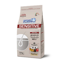 포르자텐 전연령용 앤쵸비 센서티브 스킨 플러스 강아지 사료, 생선, 1.5kg, 1개
