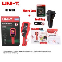 열화상카메라 열감지카메라UNI-T 적외선 열 화상 카메라 모듈 16g 메모리 카드 온도 센서 바닥 난방 감지기, UTi120B