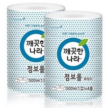 바보사랑깨끗한나라 점보롤 화장지(1겹(500MX4롤x4팩(16롤))