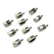 Homelite Echo Poulan 13120519831 트리머 전기 톱 가솔린 엔진 정원 도구 용 10pcs 펠트 연료 필터, 01 5AC204396