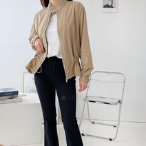 브이와이 여성 윈드브레이커 차이나카라 잠바 자켓