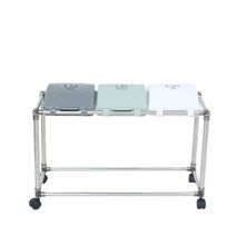 가정용 재활용 분리수거함 쓰레기 종량제봉투 걸이 3P, 스티커(미포함)