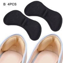 깔창 4PCS Insoles 패치 발 뒤꿈치 패드 스포츠 신발 조정 가능한 크기 구호 Antiwear 피트 보호자 쿠션 다