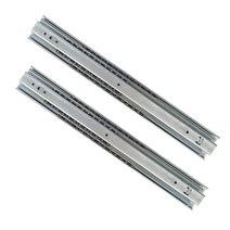 철물의민족 서랍레일 3단 특수 고하중 볼레일 762mm 965mm 고강도 슬라이드 볼베어링 가구레일, 고하중 레일-762mm(1조)