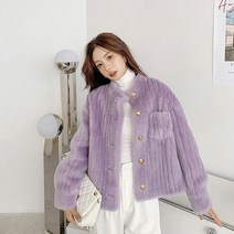 모피조끼 리얼 폭스 토끼 양털 모티브 롱 퍼 베스트 여성 겨울 양가죽 코트 솔리드 캐주얼 스탠딩 칼라 양고기 모피 싱글 브레스트 바 질감 리얼 모피 자른 재킷 여성