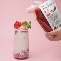 자일로스 담은 수제 과일청 딸기 1kg, 단품, 단품