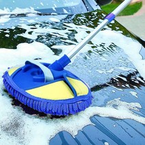 자동차 유리 물때 제거 차량용 스퀴지 브러쉬 밀대, 분홍이네 NB블루_없음