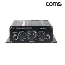 [JS] Coms Hi-Fi 오디오 앰프 20W x2 사운드 Amplifier ( JS 92000EA ), 본상품