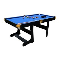 접이식 당구대 펜션 3구 4구 연습용 파티룸 실내 다이, 1.83m 접이식 블랙 프레임 그린