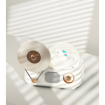 전축 블루투스 스피커 작은 휴대용 레트로 스피커, 유니콘, 공식 표준