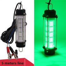 집어등 갈치 투광기 케미라이트 USB 볼락 빙어120W DC 12V 알루미늄 고출력 LED 물고기 몰이용 잠수정 수중, 03 YELLOW_02 120W 10M Wire