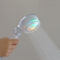 오엘라 led 정수 아파트 녹물 석회수 필터 욕실 샤워기 OA-FS01L3TP