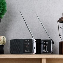 Tree 가로형 아날로그 AMFM 라디오 /야외 등산 캠핑 휴대