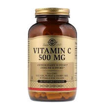 솔가 비타민 C 500 mg 250정 (베지캡슐) Solgar Vitamin 500mg 250Vcaps, 1개