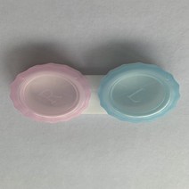 400개무료배송 콘택트렌즈케이스 개당 90원 케이크렌즈케이스 왕관렌즈케이스 렌즈케이스 땅콩케이스 랜즈케이스, 왕관 렌즈케이스