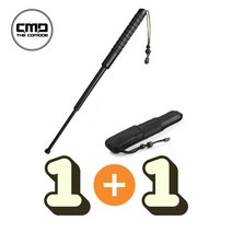 1+1 호신봉 삼단봉 차박 캠핑 1인가구 골목길 호신용 경호용품 더코모드 CMD - 단품 구입가능, 기본형+확장형