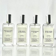 루츠 TRIAN 퍼퓸드 향수(우드세이지 블랙베리 라임바질 잉글리쉬페어 ) / 퍼퓸크림 100ml (라튤립 블랑쉬), 05)라임바질 & 잉글리쉬페어+퍼퓸크림 라튤립