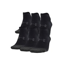 언더아머 성인용 퍼포먼스 테크 로우 컷 양말 멀티페어
