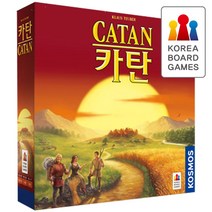 카탄 CATAN/보드게임 카드 가족 친구 캠핑 여행 집콕