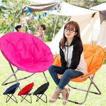 접이식 야외그네의자 휴대간편 활용성 좋은 체어, g-오렌지
