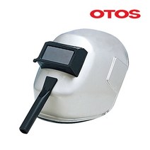 73 빵빵야 / 오토스 손잡이형 수동용접면 은색 용접마스크 용접용품 용접안전용품 용접면/용접마스크
