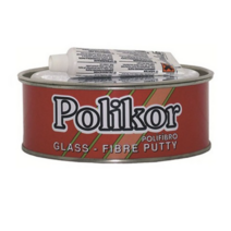 POLIKOR 폴리코 FRP 유리섬유 퍼티(2kg)-경화제 포함 아연퍼티 빠데 도장 도색 자동차보수, 3개