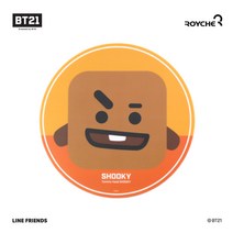 라인프렌즈 BT21 PVC 마우스패드 슈키 SHOOKY