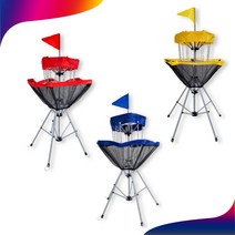 PRM 뉴스포츠 디스캐쳐 트레블러 접이식 휴대용 디스크골프 홀 망 플라잉디스크 원반 방과후 학교스포츠