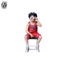 더 퍼스트 슬램덩크 강백호 안감독 얼굴 만지기 의자 모델 장식 채소현 한나, A. 안경선배