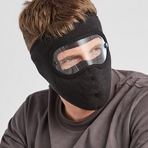 [Tree] [GTS43199] 방한 고글 안면마스크 2p세트(블랙)