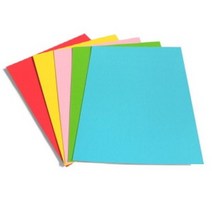 [모비딕컴퍼니] 하드보드지 마커용패드 스케치북 마카용스케치북 화방용도화지 종이도화지, 잇★ 4절하드보드지(칼라10매)문구 미술 제도용지류, 잇★ 초록