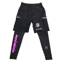 필드브레이커 스판덱스 여름 아이스 낚시 레깅스 반바지 세트, M ( 29 ~ 31 ), 고진감래 먹물 세트, XL  ( 32 ~ 36 )