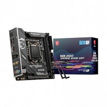 MSI MPG B560I Gaming Edge WiFi Motherboard (m-ITX 11th/10th Gen Intel Core LGA 1200 Socket DDR4, mITX_MPG B560I GAMING EDGE WIF