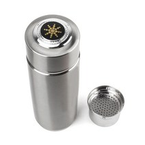드롱기 400ml 마이크로 전기 분해 에너지 건강 컵 스테인레스 스틸 양자 알칼리성 여과 된 물 Ionizer 병, 하얀색