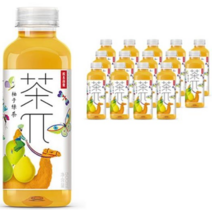 연소중국식품 중국음료 차파이 유자 (자몽) 녹차 500ml 1개 /1박스