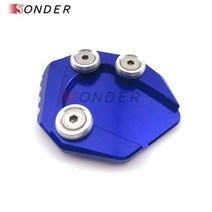 스즈키 GSX-R125 GSXR 125 150 CNC 킥 스탠드 풋 사이드 확장 패드 서포트 플레이트 확대, 05 Blue