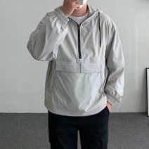 기능성 후드 아노락 점퍼 3color