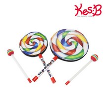 위dhns_(캐스B)맑은소리 롤리팝드럼(중 대) 악기놀이 장난감 음악완구 어린이♥dhn, ♥dhn중(1655)