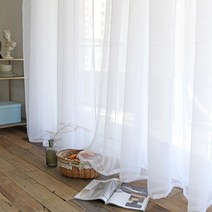 커튼 블라인드 다이소커튼 화이트 Tulle 깎아 지른 거실 창 oile 침실 홈 도어 장식 부엌 Organza Drapes