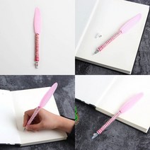 깃털 볼펜 볼펜 신기한볼펜 필기용품 문구용품 사무용품
