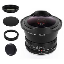 TTArtisan 7.5mm F2.0 APS-C 대형 조리개 카메라 렌즈 ND 1000 필터 포함 어안 렌즈 소니 E 마운트 카메라 A5000 A5100 A6000 A6100