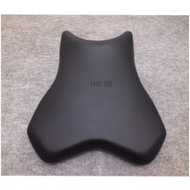 앞좌석 커버 쿠션 가죽 베개 야마하 YZF600 2006 오토바이 라이더 시트, 01 Black