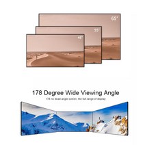 스마트 TV 46 인치 55 2x2 3x3 프레임리스 0.88mm 스마트 TV LCD 모니터 비디오 월, 08 0.88MM 65 INCH_05 KR
