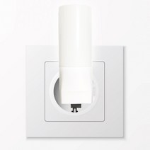 더원 LED 귀요미 실린더 취침등 수유등 무드등, 화이트